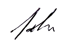 John signature